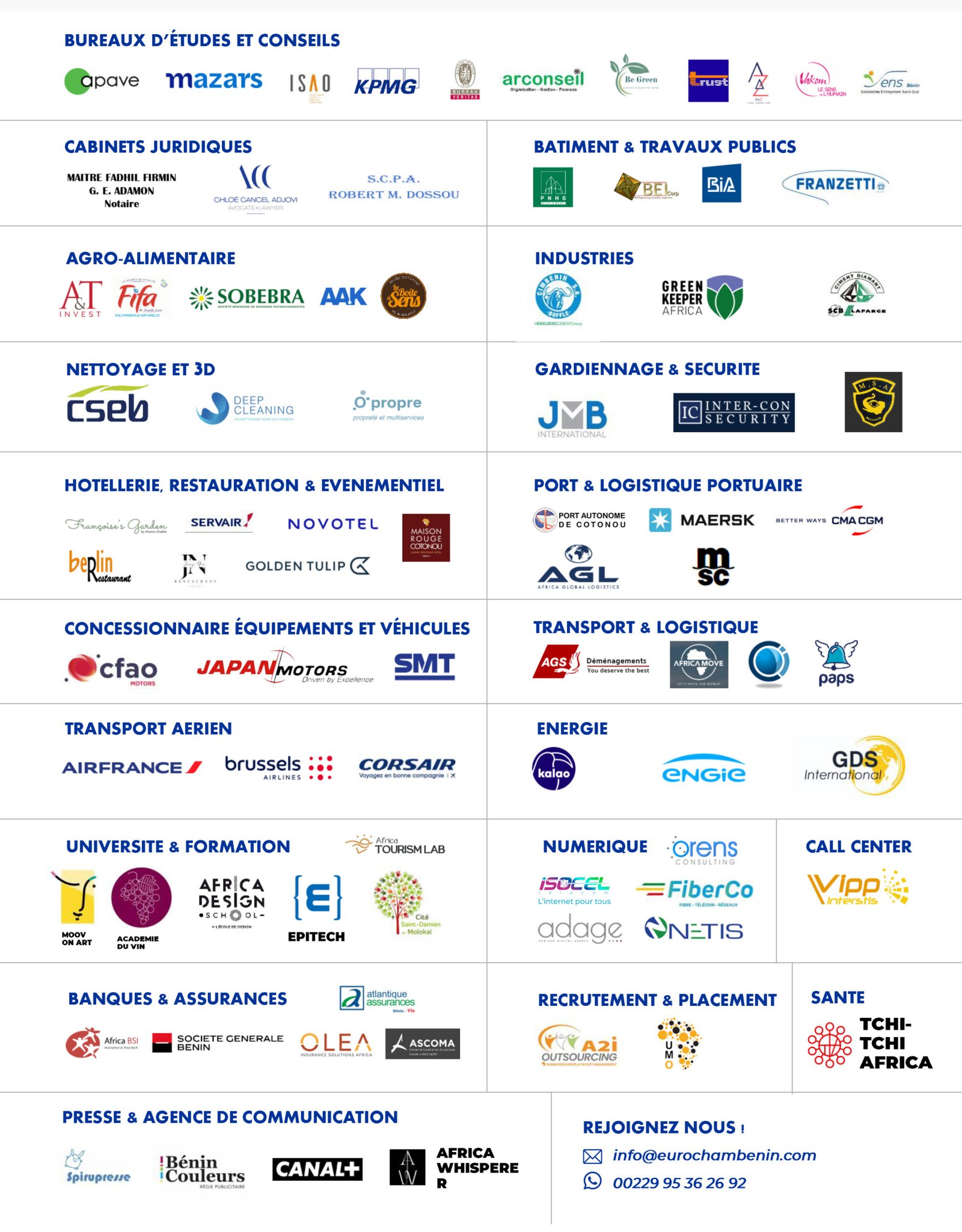 a4 - nos membres - Eurocham Bénin